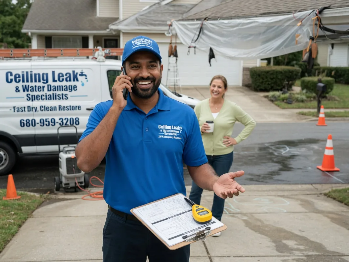 Ceiling Leak Cleanup Rosamond, IL FAQs