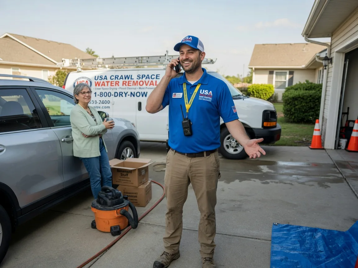 Crawl Space Water Removal Rosamond, IL FAQs